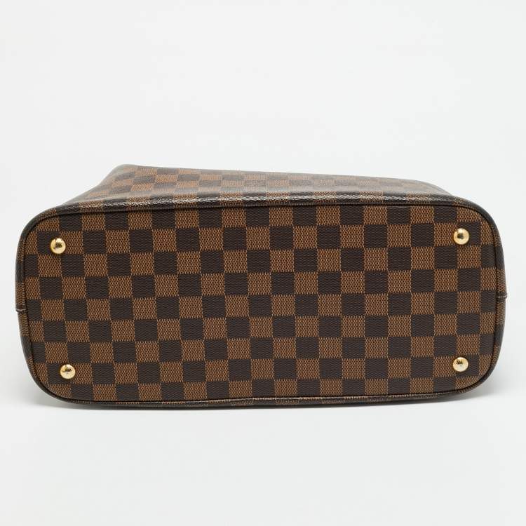 Pre Owned Louis Vuitton Kensington V Damier Ebene Canvas Bag