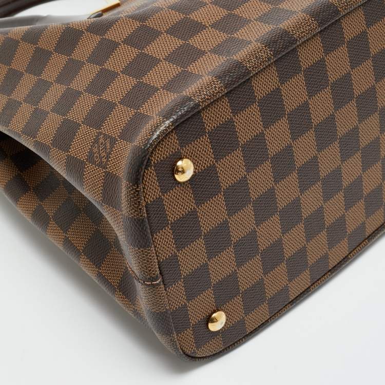 Pre Owned Louis Vuitton Kensington V Damier Ebene Canvas Bag