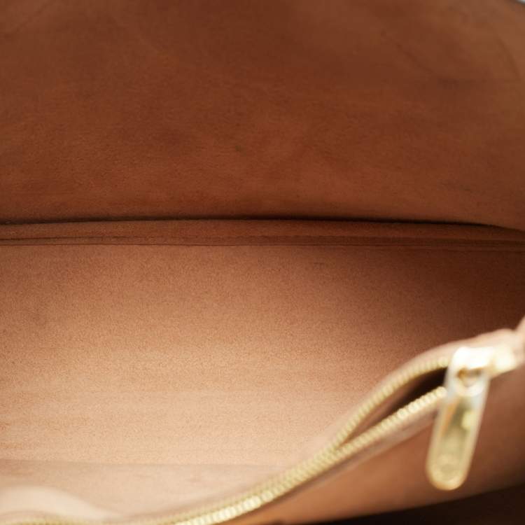 Pre Owned Louis Vuitton Kensington V Damier Ebene Canvas Bag