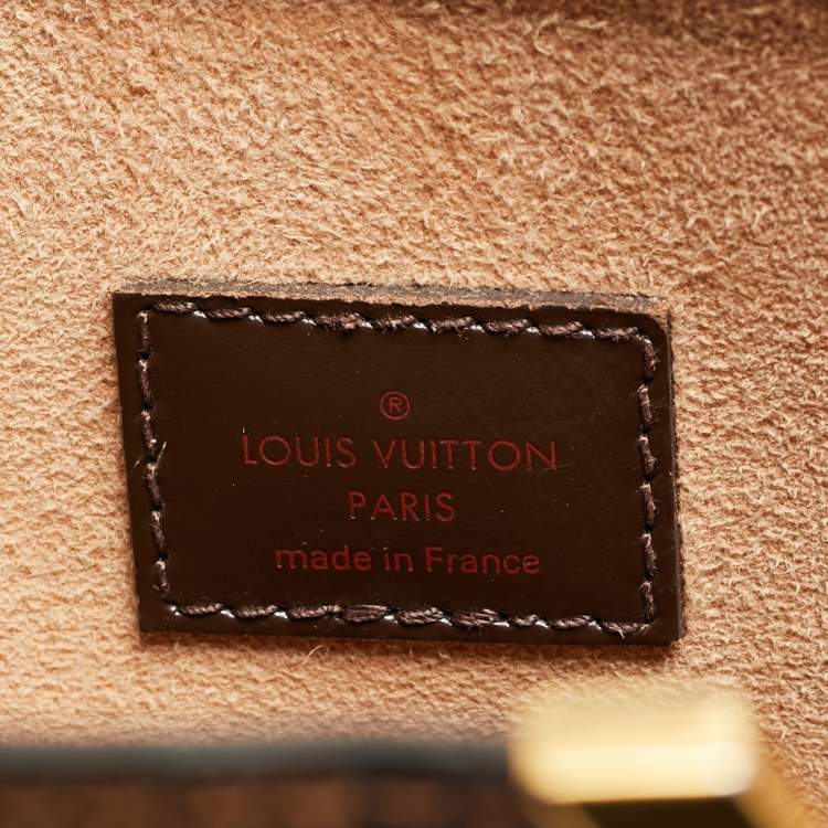 Pre Owned Louis Vuitton Kensington V Damier Ebene Canvas Bag