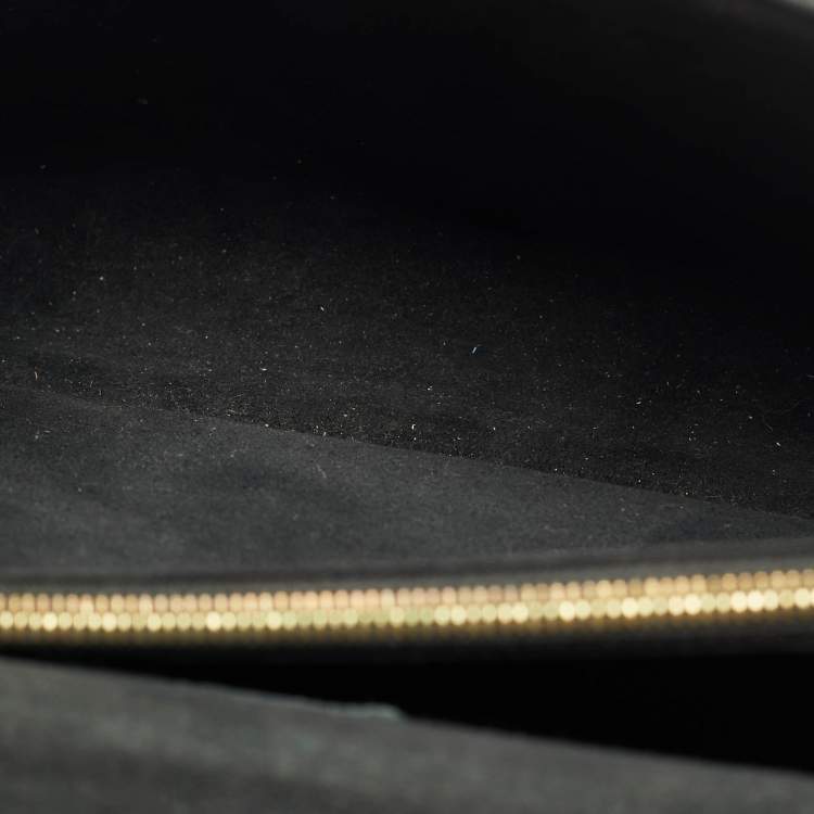 Pre Owned Louis Vuitton Victoire Black Monogram Canvas and Leather Bag