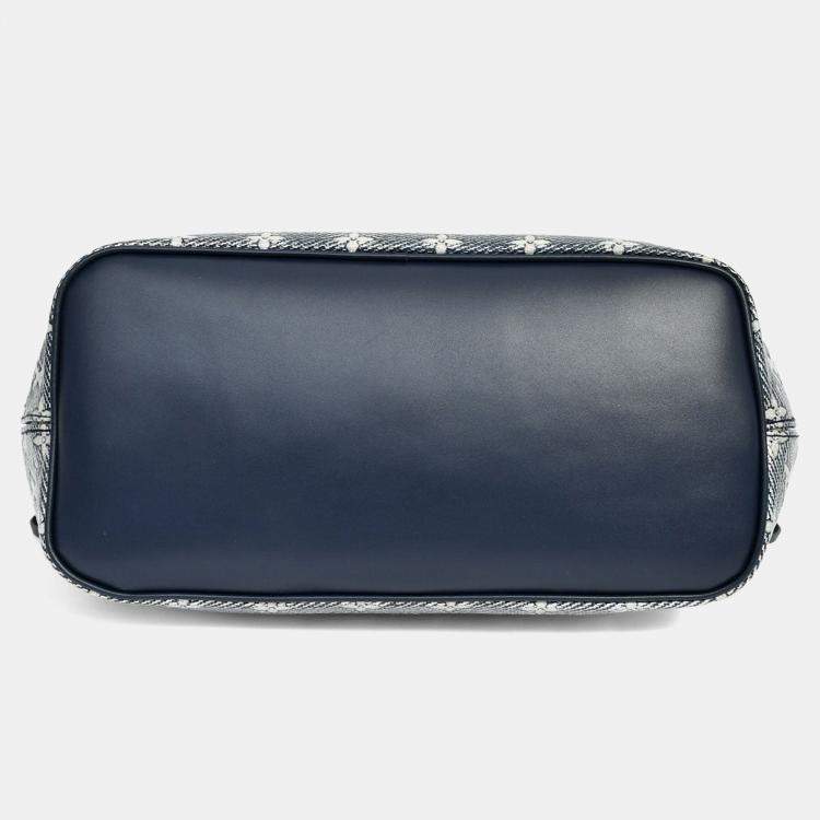 مملوكة مسبقًا Louis Vuitton Iridescent Blue Monogram MM Neverfull