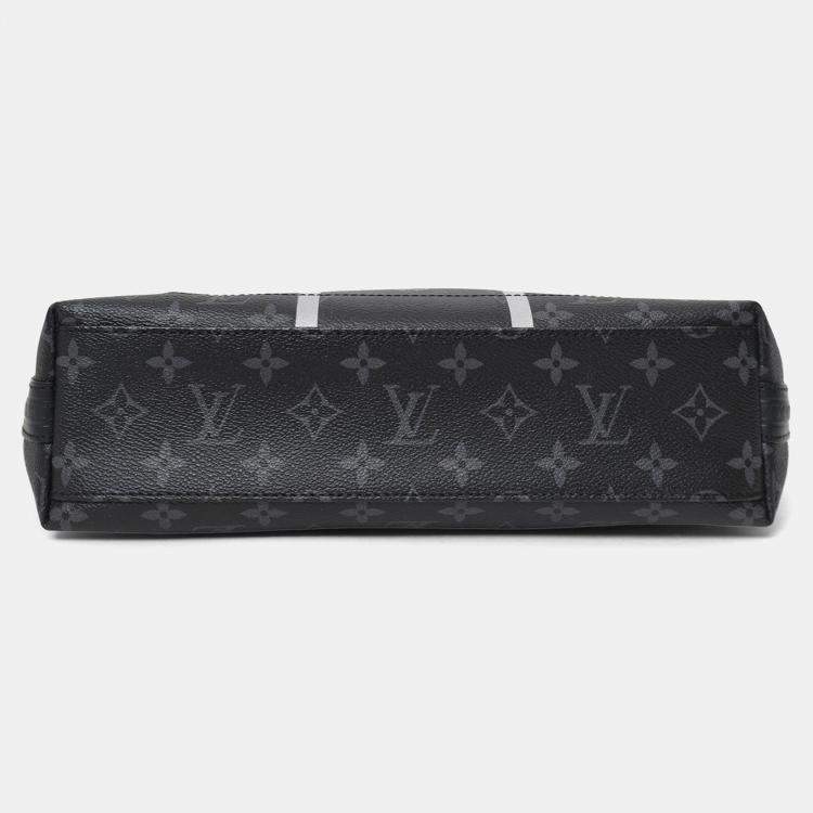 Pre Owned Louis Vuitton x Fragment Monogram Eclipse Apollo Messenger Bag