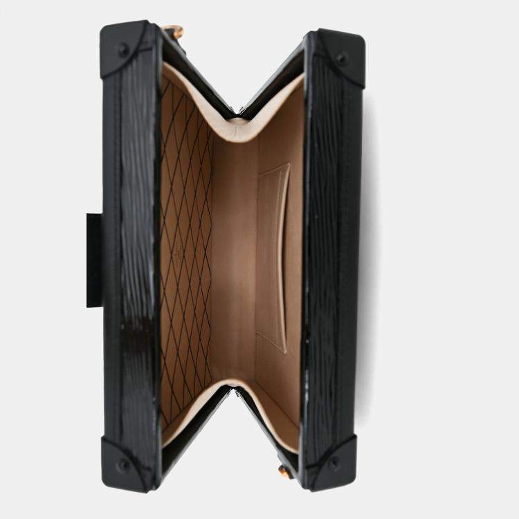 Pre Owned Louis Vuitton Red Epi Leather 'Petit Malle' with Strap