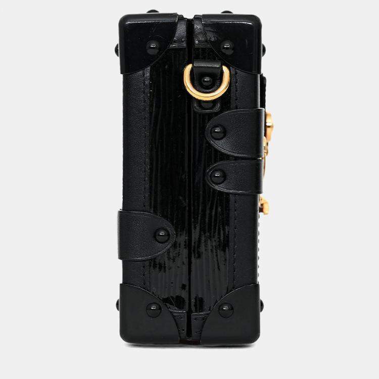 Pre Owned Louis Vuitton Red Epi Leather 'Petit Malle' with Strap