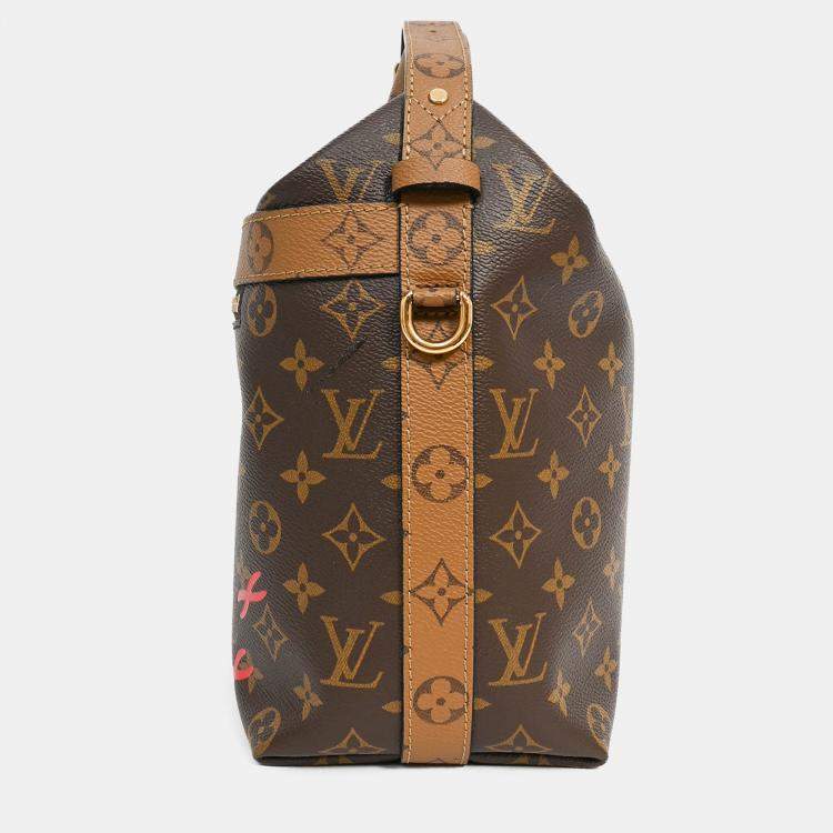 Pre Owned Louis Vuitton F/W 2016 Limited Edition Reverse Monogram 'City Cruiser' PM Top Handle with Strap