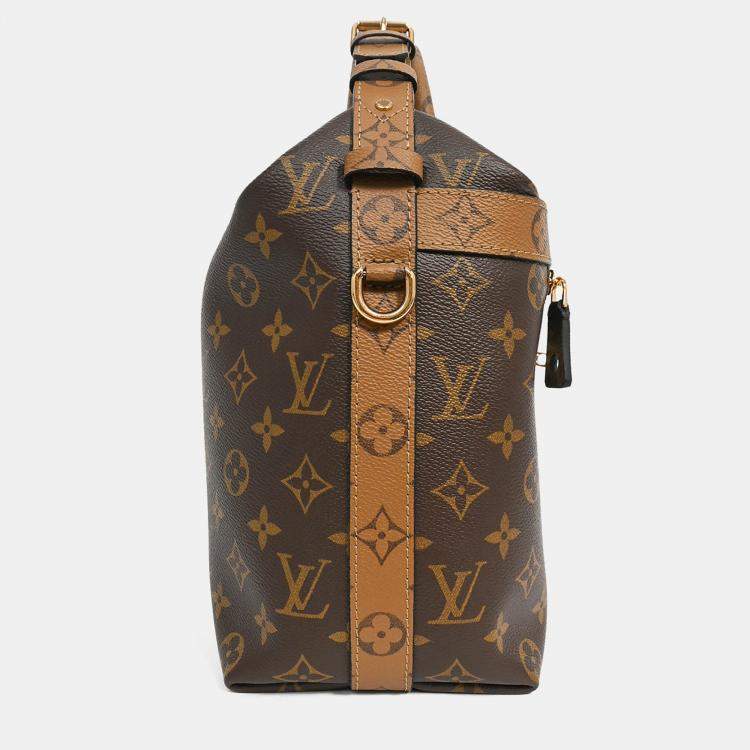 Pre Owned Louis Vuitton F/W 2016 Limited Edition Reverse Monogram 'City Cruiser' PM Top Handle with Strap