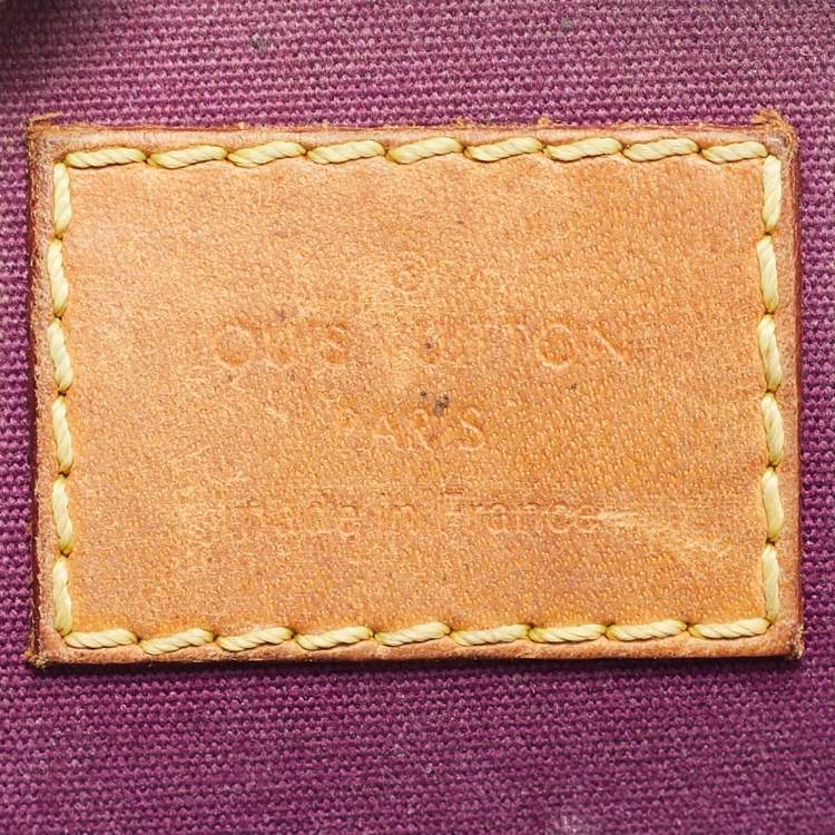 مملوكة مسبقًا Louis Vuitton Alma BB Violette Monogram Vernis Bag