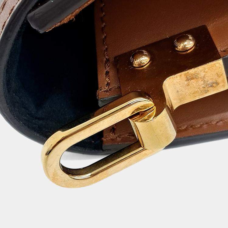 Pre Owned Louis Vuitton Brown PVC Dauphine Mm