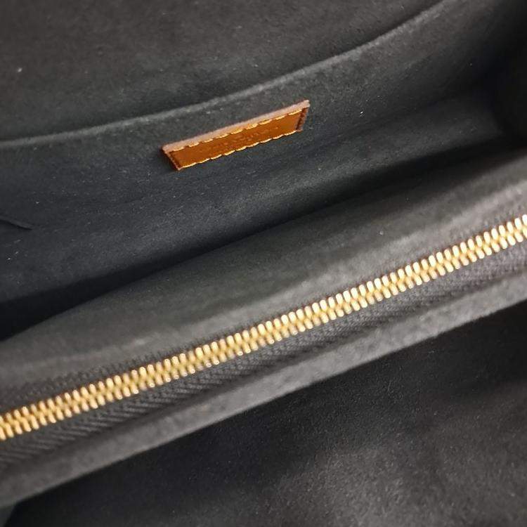 Pre Owned Louis Vuitton Brown PVC Dauphine Mm