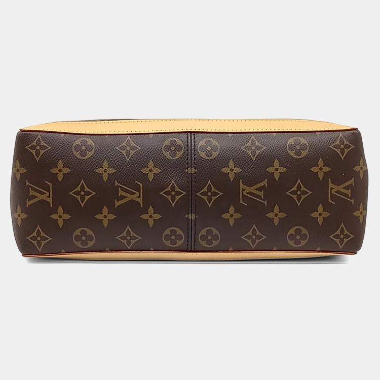 Pre Owned Louis Vuitton Brown PVC Monogram Dauphine Soft