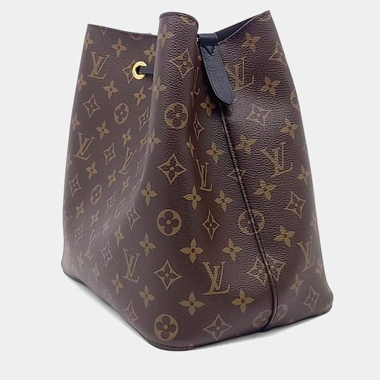 Pre Owned Louis Vuitton Brown PVC Monogram Neonoe