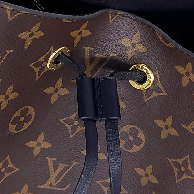 Pre Owned Louis Vuitton Brown PVC Monogram Neonoe