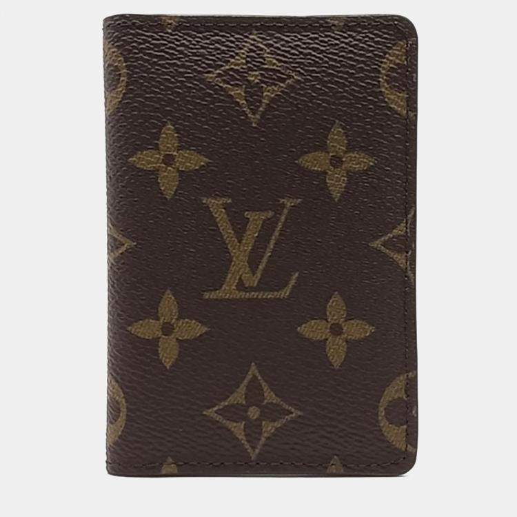 مملوكة مسبقًا Louis Vuitton Brown Canvas Pocket Organizer