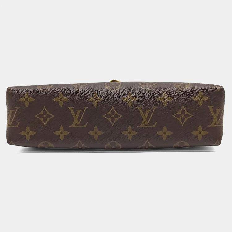 مملوكة مسبقًا Louis Vuitton Brown Red PVC Saint Placide