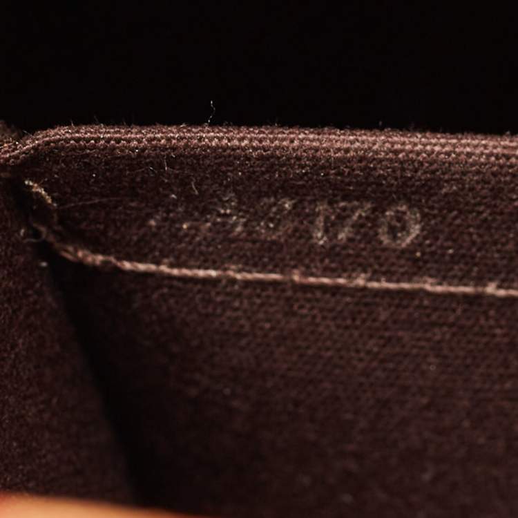 Pre Owned Louis Vuitton Brea MM Amarante Monogram Vernis Bag