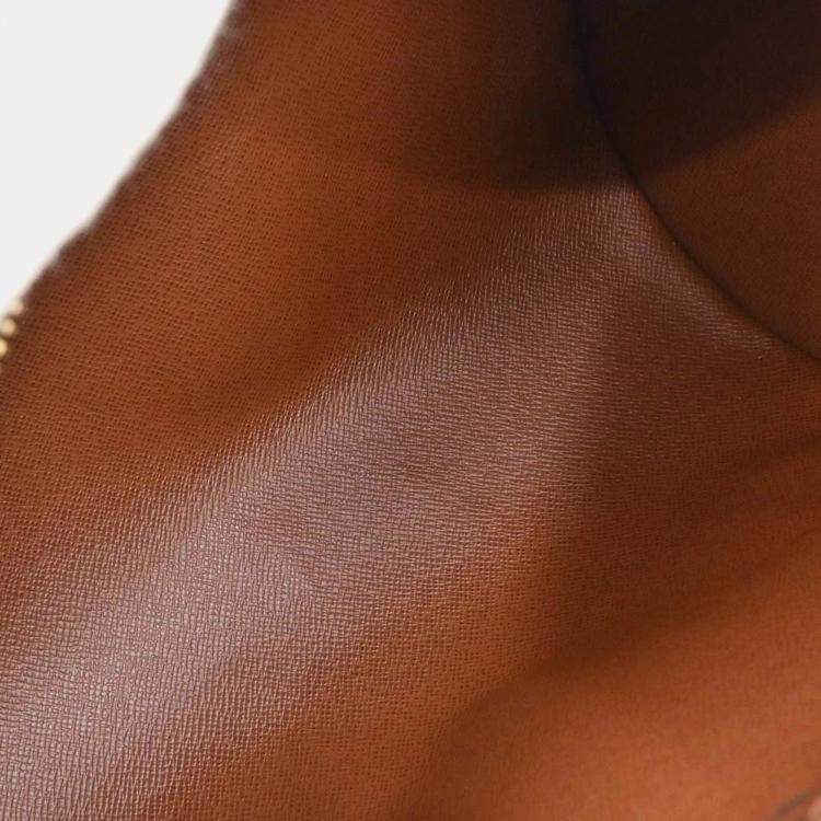 Pre Owned Louis Vuitton x Comme Des Garcons Monogram Papillon 26 Brown Monogram Canvas Top Handle Bag