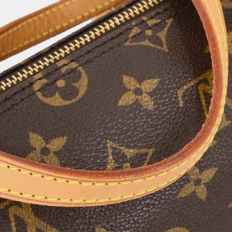 Pre Owned Louis Vuitton x Comme Des Garcons Monogram Papillon 26 Brown Monogram Canvas Top Handle Bag