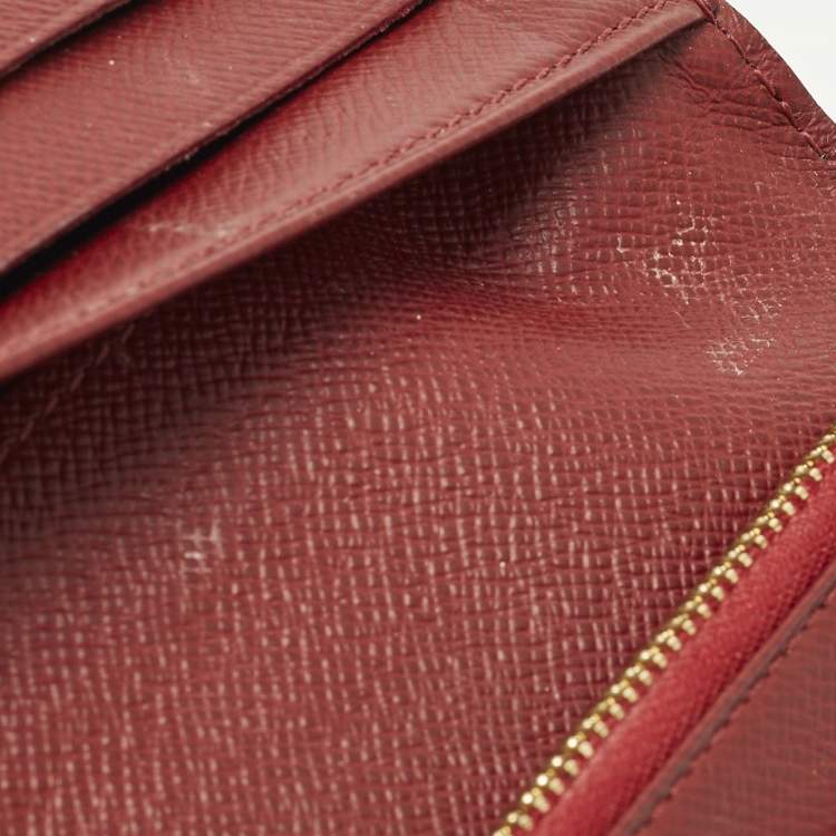 Pre Owned Louis Vuitton Insolite Rubis Monogram Canvas Wallet