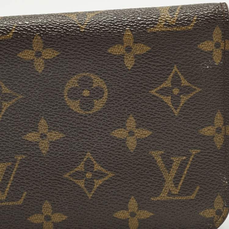 Pre Owned Louis Vuitton Insolite Rubis Monogram Canvas Wallet