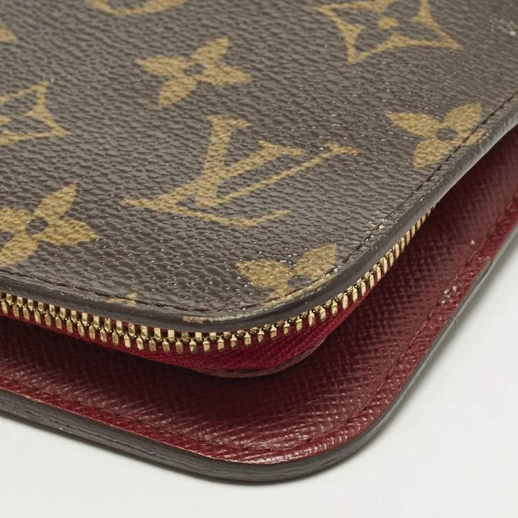 Pre Owned Louis Vuitton Insolite Rubis Monogram Canvas Wallet