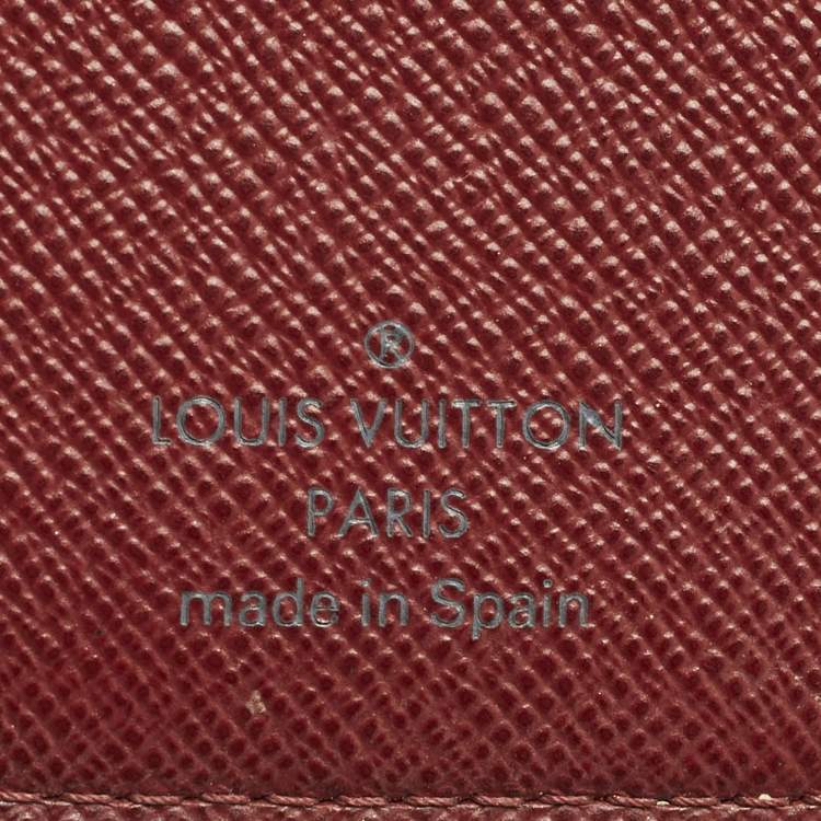Pre Owned Louis Vuitton Insolite Rubis Monogram Canvas Wallet