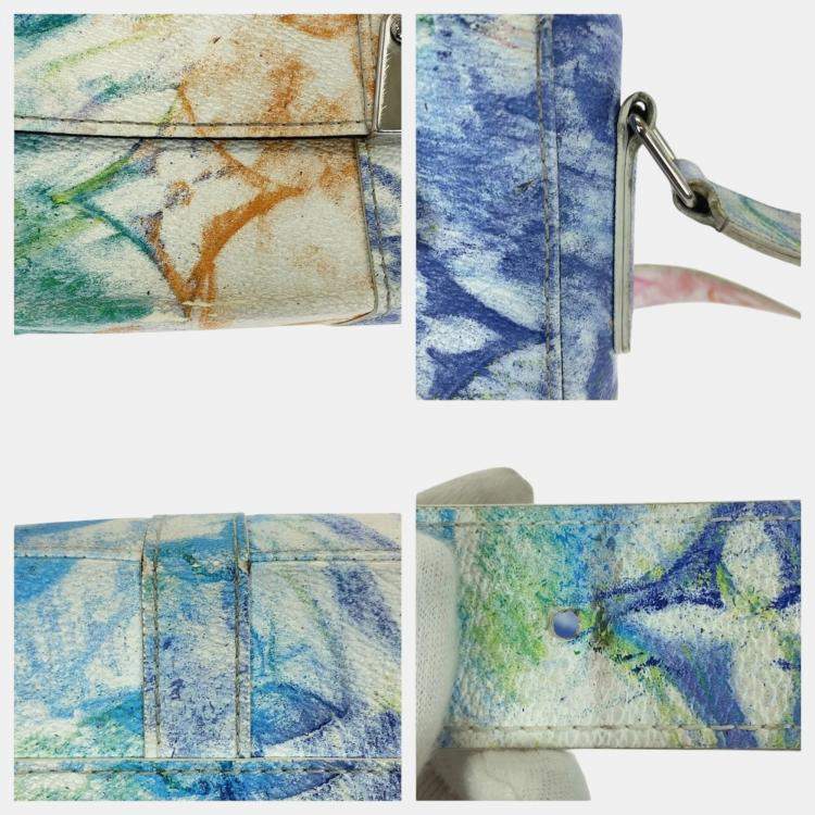 Pre Owned Louis Vuitton Monogram Pastel Trunk Messenger Bag Pm  Multicolore