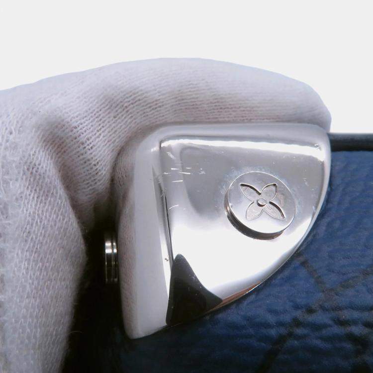 Pre Owned Louis Vuitton Monogram Aqua Garden Mini Soft Trunk Shoulder Bag