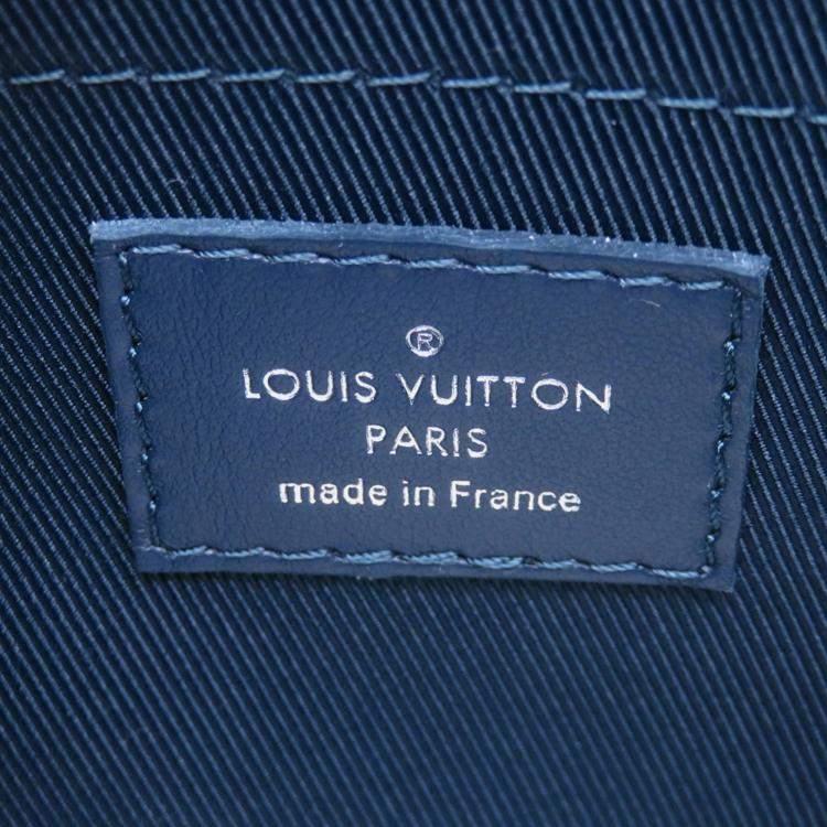 Pre Owned Louis Vuitton Monogram Aqua Garden Mini Soft Trunk Shoulder Bag