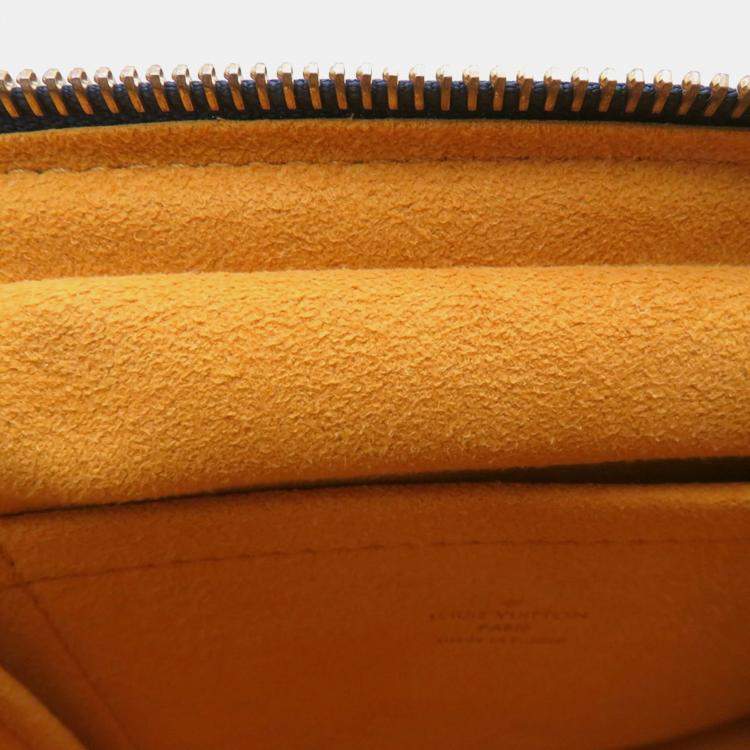 Pre Owned Louis Vuitton Monogram Denim Bum Bag Waist Pouch