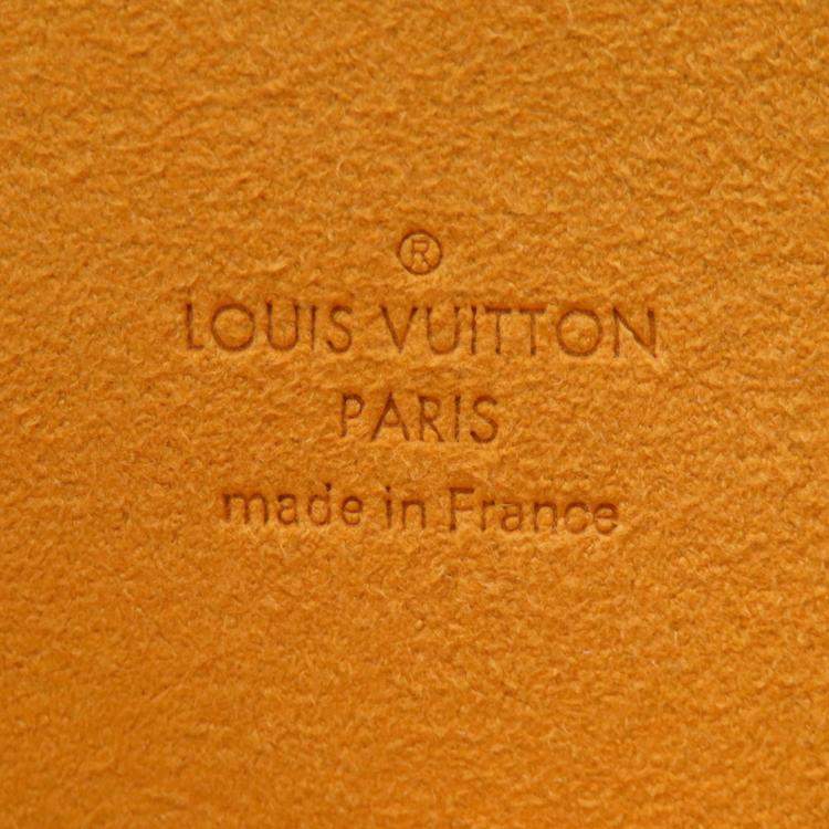 Pre Owned Louis Vuitton Monogram Denim Bum Bag Waist Pouch