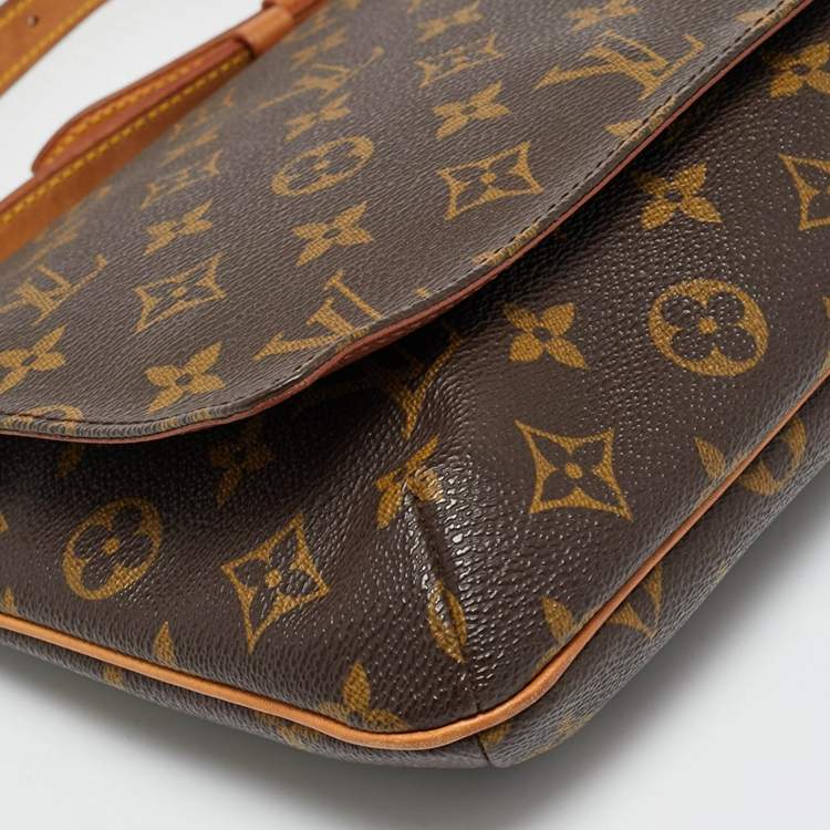 Pre Owned Louis Vuitton Musette Tango Monogram Canvas Bag