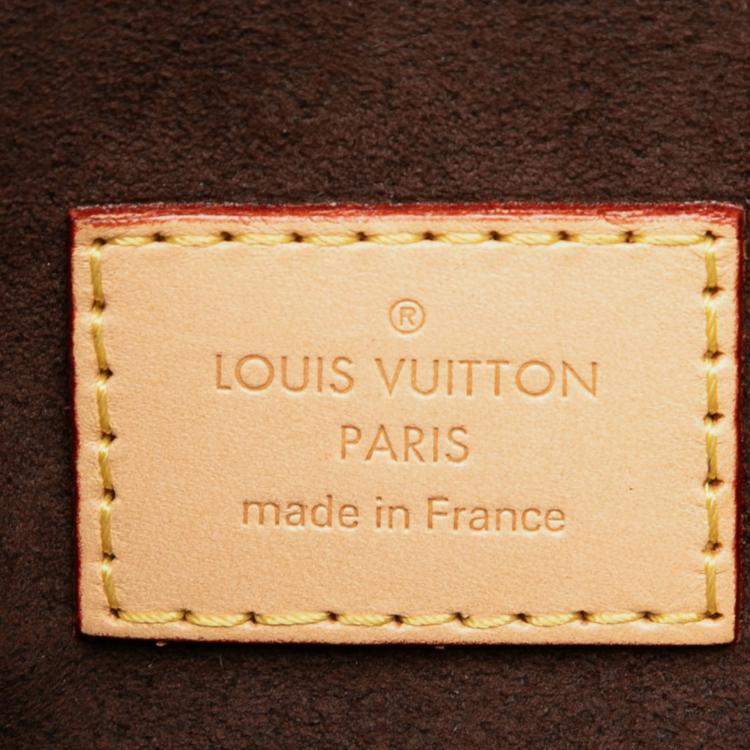 Pre Owned Louis Vuitton Brown Monogram Pochette Metis