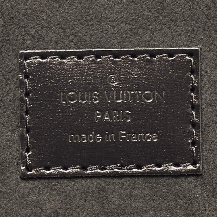 Pre Owned Louis Vuitton Cannes Black Monogram Reverse Canvas Bag