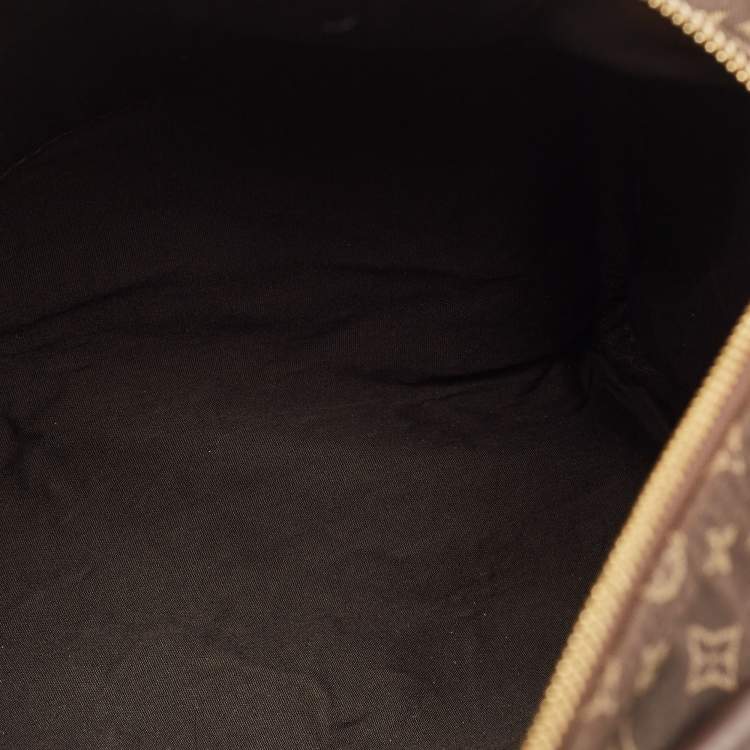 Pre Owned Louis Vuitton Speedy 30 Fusain Monogram Idylle Canvas Bag