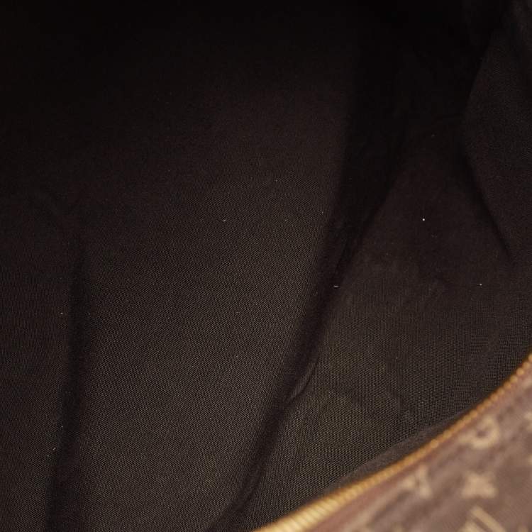 Pre Owned Louis Vuitton Speedy 30 Fusain Monogram Idylle Canvas Bag