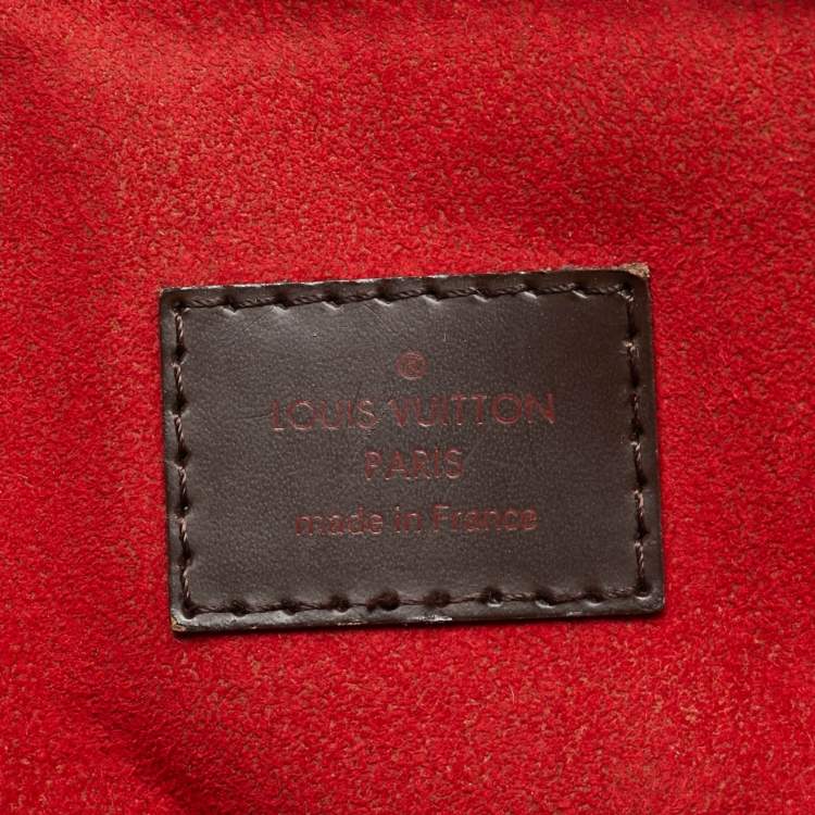 Pre Owned Louis Vuitton Trevi PM Damier Ebene Canvas Bag