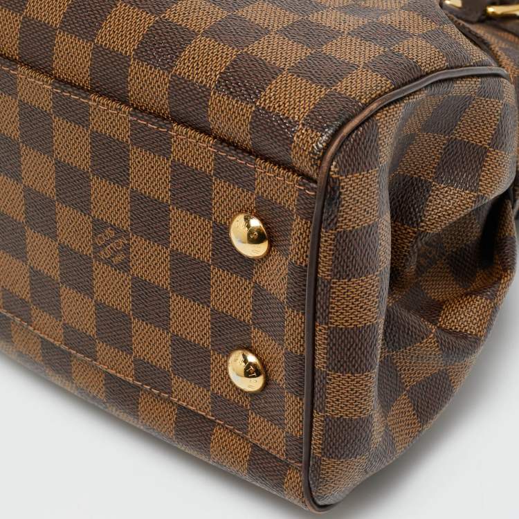 Pre Owned Louis Vuitton Trevi PM Damier Ebene Canvas Bag