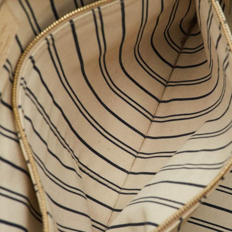 Pre Owned Louis Vuitton Lumineuse PM Neige Monogram Empreinte Leather Bag