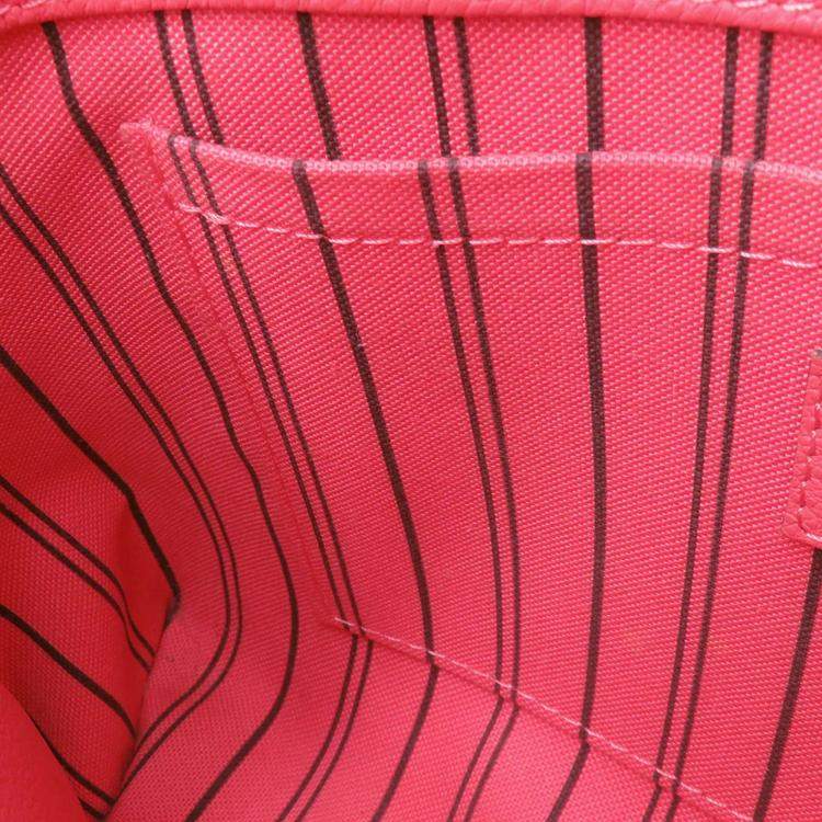 مملوكة مسبقًا Louis Vuitton Montaigne Blossom Pink Monogram Empreinte Leather Size BB