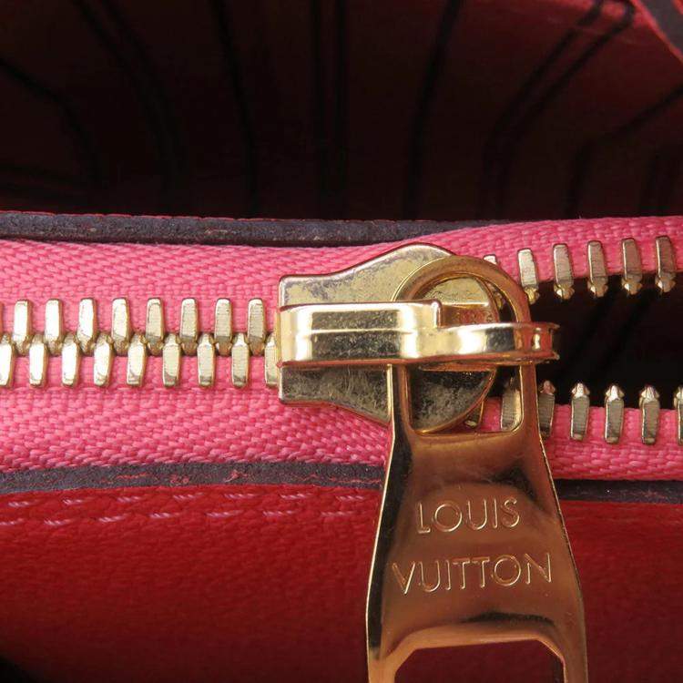 مملوكة مسبقًا Louis Vuitton Montaigne Blossom Pink Monogram Empreinte Leather Size BB