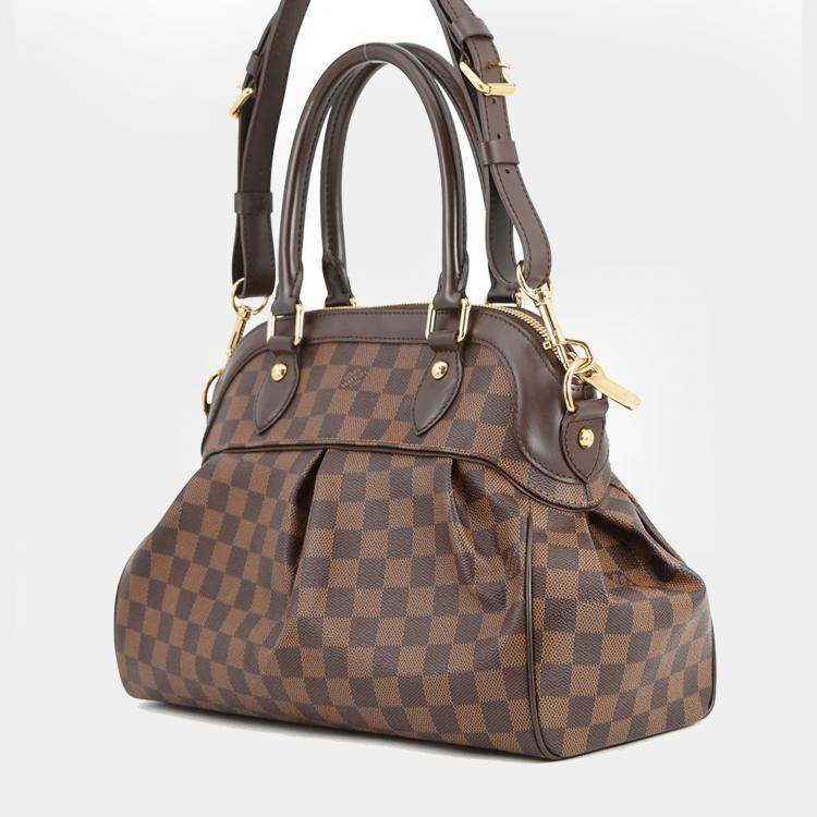 مملوكة مسبقًا Louis Vuitton Trevi Red Damier Ebene Canvas Size PM