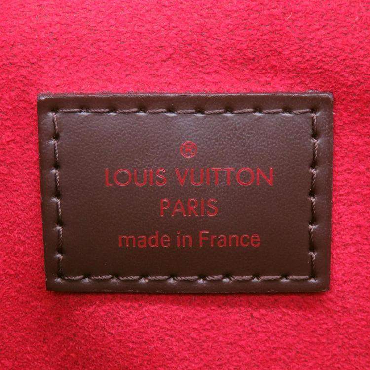 مملوكة مسبقًا Louis Vuitton Trevi Red Damier Ebene Canvas Size PM