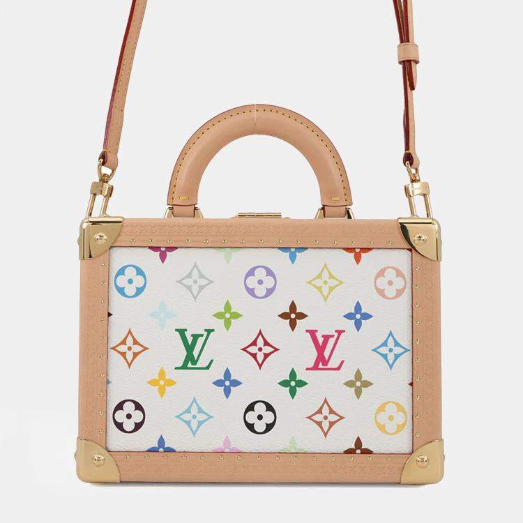 مملوكة مسبقًا Louis Vuitton Lvxtm Petite Vallees White Monogram Multicolor