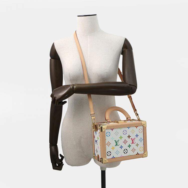 مملوكة مسبقًا Louis Vuitton Lvxtm Petite Vallees White Monogram Multicolor