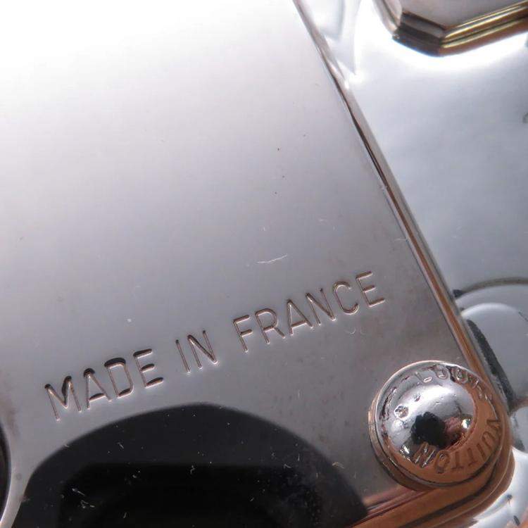 Pre Owned Louis Vuitton Cotteville Silver Monogram Mirror Size 40