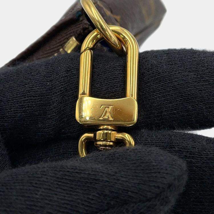 Pre Owned Louis Vuitton Mini Pochette Accessoires Blue Monogram Vivienne