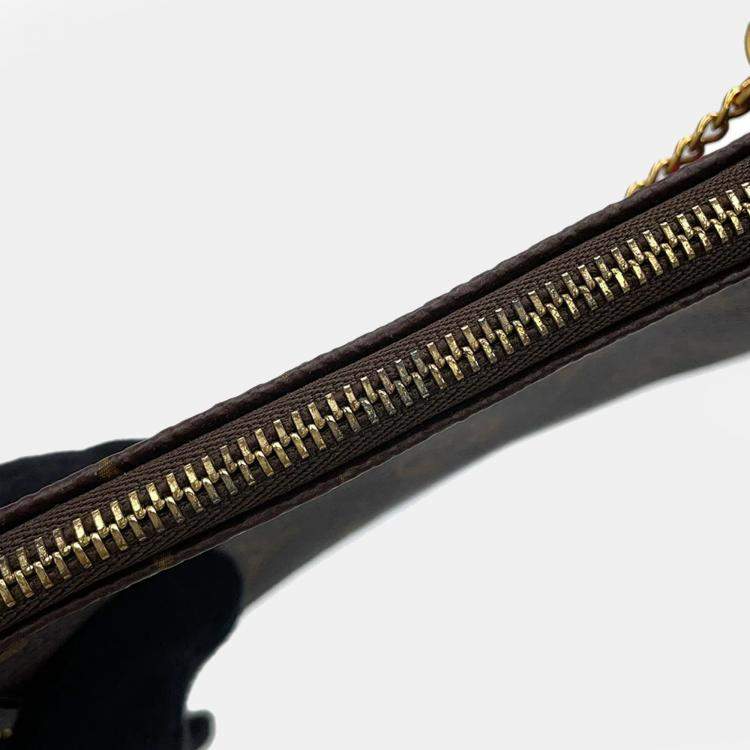 Pre Owned Louis Vuitton Mini Pochette Accessoires Blue Monogram Vivienne