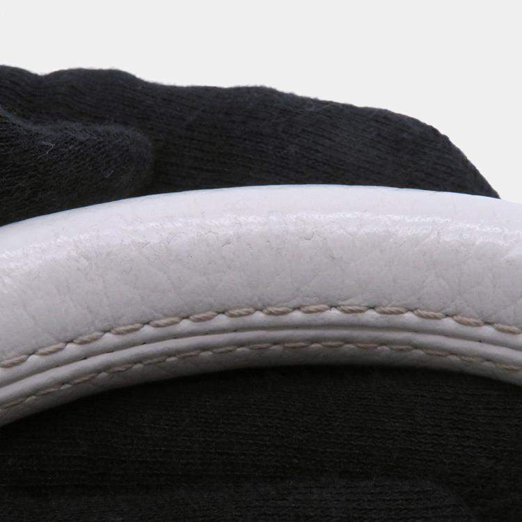 Pre Owned Louis Vuitton Capucines Lvxyk White/Multicolor Taurillon Leather Painted Dot Size Bb