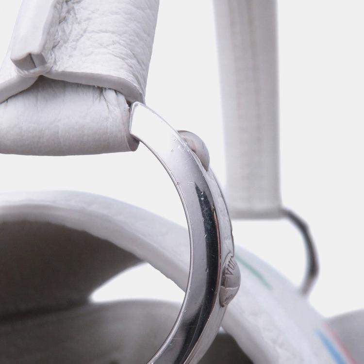 Pre Owned Louis Vuitton Capucines Lvxyk White/Multicolor Taurillon Leather Painted Dot Size Bb